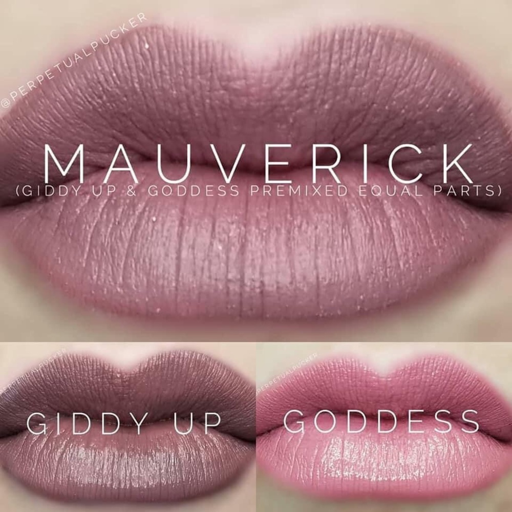 LipSense Duo: Goddess and Giddy Up! Fabulous combo